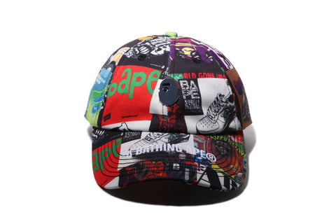 BAPE ALBUM MONOGRAM CAP