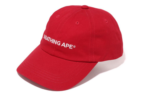 A BATHING APE 6PANEL CAP