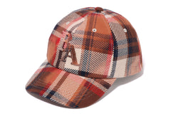 BLEACHED BAPE CHECK PANEL CAP