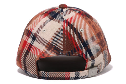 BLEACHED BAPE CHECK PANEL CAP