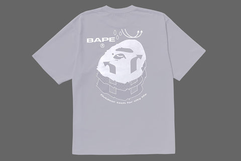 BAPE REFLECTIVE PRINT TEE