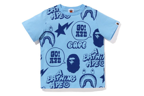 BAPE GRAFFITI PATTERN TEE