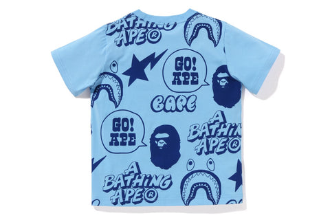 BAPE GRAFFITI PATTERN TEE