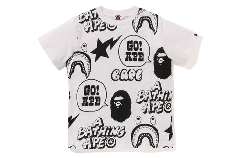 BAPE GRAFFITI PATTERN TEE