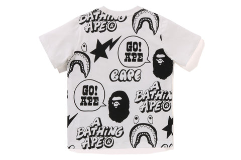 BAPE GRAFFITI PATTERN TEE