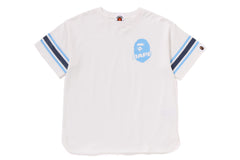 BAPE APE HEAD FOOTBALL TEE