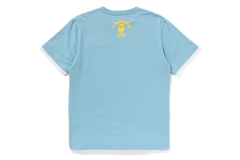 1ST CAMO POCKET COLLEGE TEE