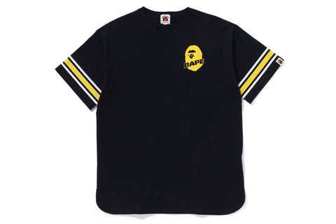 BAPE APE HEAD FOOTBALL TEE