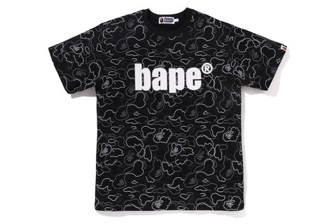 NEON CAMO BAPE TEE