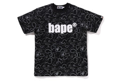 NEON CAMO BAPE TEE