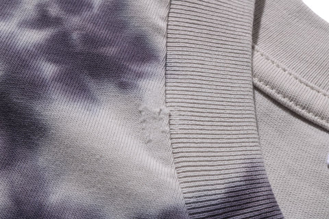DESTROYED BLEACH LOGO RELAXED FIT TEE