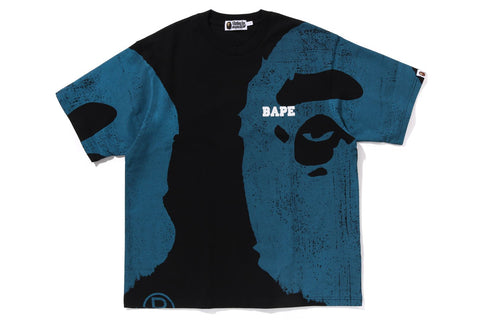 WATER PRINT APE HEAD RELAXED FIT TEE