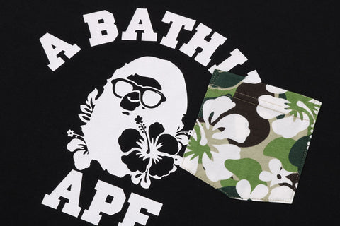 ABC RESORT CAMO POCKET COLLEGE TEE