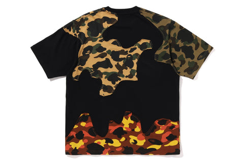 1ST CAMO UPCYCLED LOGO RELAXED FIT TEE