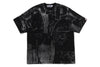 METALLIC COATED OVERALL PRINT RELAXED FIT TEE