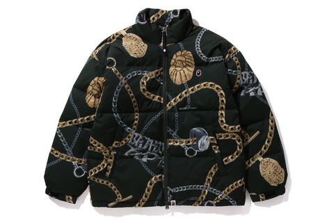 BAPE JEWELS DOWN JACKET