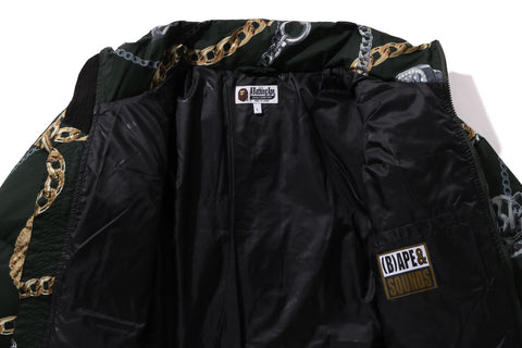 BAPE JEWELS DOWN JACKET