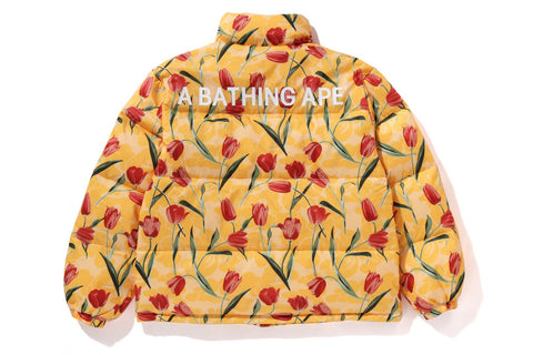 TULIP CAMO DOWN JACKET
