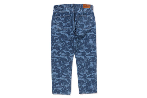 ASIA CAMO DENIM PANTS