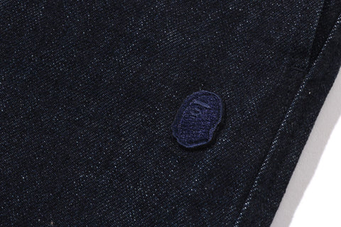 ONE POINT RELAXED FIT 13OZ DENIM SHORTS