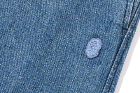 ONE POINT RELAXED FIT 13OZ DENIM SHORTS