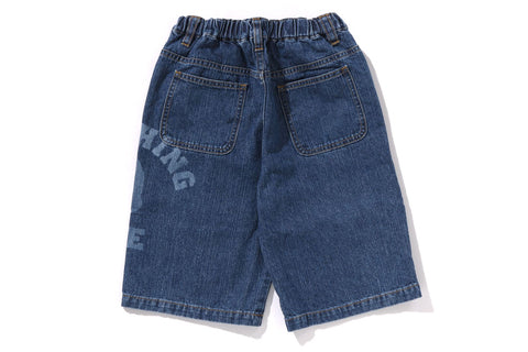COLLEGE MIDDLE LENGTH 10OZ DENIM SHORTS