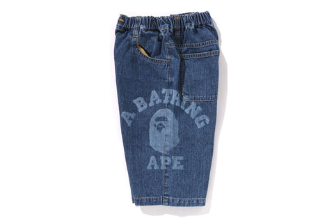 COLLEGE MIDDLE LENGTH 10OZ DENIM SHORTS