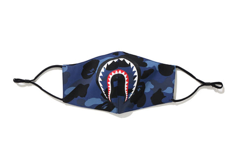 COLOR CAMO SHARK MASK