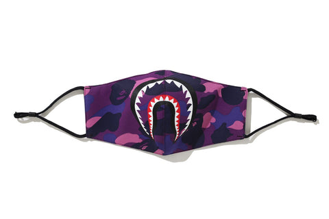 COLOR CAMO SHARK MASK