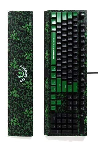 【 BAPE X RAZER 】NEON CAMO BLACKWIDOW V3