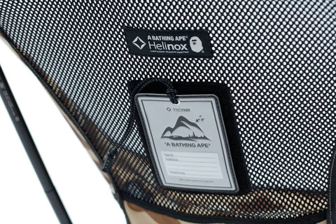 【 BAPE X HELINOX 】COLOR CAMO CHAIR ONE