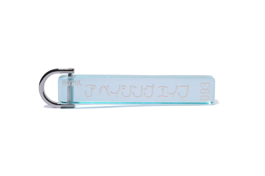 A BATHING APE HOTEL KEYCHAIN