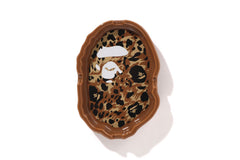 WILD LEOPARD PATTERN APE HEAD ASHTRAY
