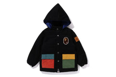 APE HEAD CORDUROY PADDED JACKET