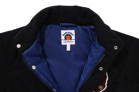 APE HEAD CORDUROY PADDED JACKET