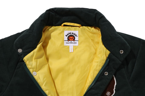 APE HEAD CORDUROY PADDED JACKET