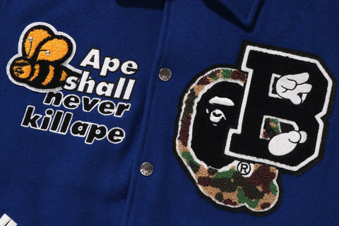 BAPE  VARSITY JACKET