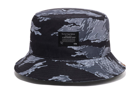 TIGER CAMO BUCKET HAT