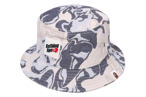 BAPE ART CAMO BUCKET HAT