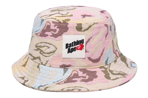 BAPE ART CAMO BUCKET HAT