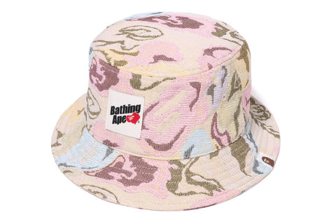 BAPE ART CAMO BUCKET HAT