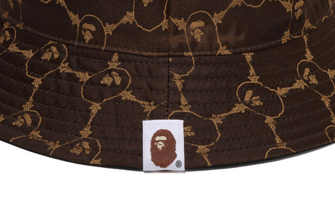 COLLEGE MONOGRAM REVERSIBLE BUCKLE HAT