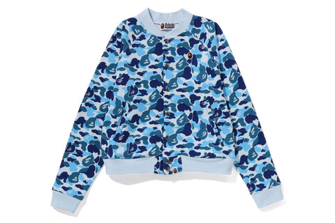 ABC CAMO SWEAT VARSITY JACKET