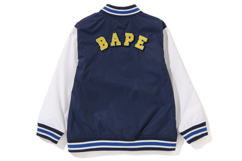 APE HEAD B PATCH VARSITY JACKET