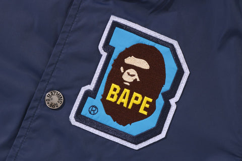 APE HEAD B PATCH VARSITY JACKET