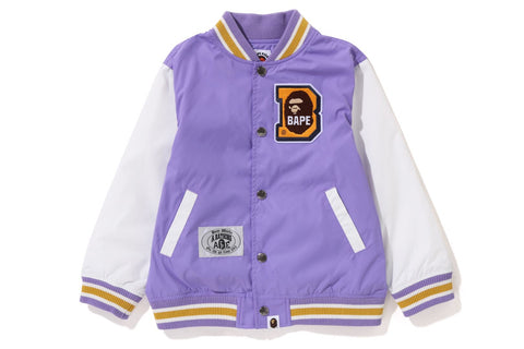 APE HEAD B PATCH VARSITY JACKET