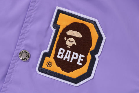 APE HEAD B PATCH VARSITY JACKET