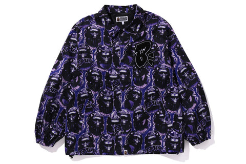 APE HEAD GRAFFITI COACH JACKET