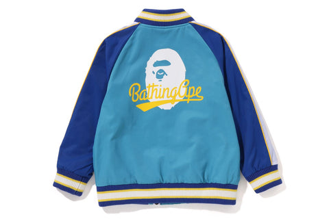 BATHING APE PATCH  STADIUM JACKET