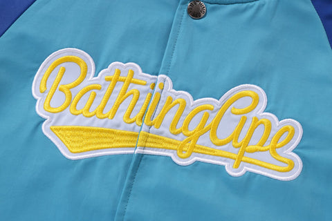 BATHING APE PATCH  STADIUM JACKET